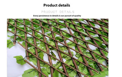 Courtyard Fence Balcony Decoration Green Plant Artificial Plants